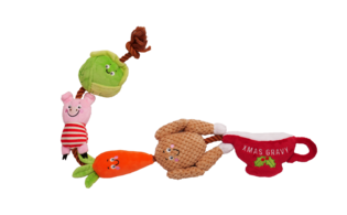 Christmas Dinner Tug Toy