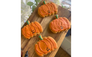 Petrifying Pumpkin Dog Biscuit